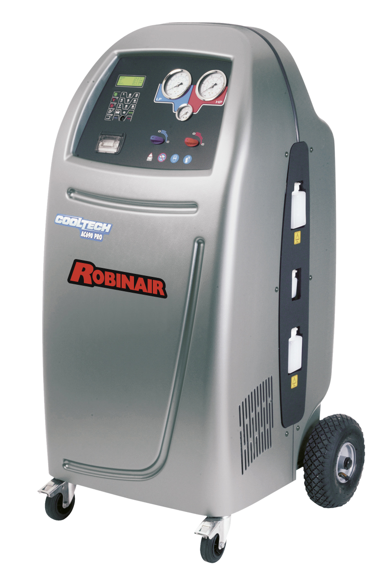 Máy thu hồi nạp Gas điều hòa ô tô tự động ROBINAIR AC690-PRO