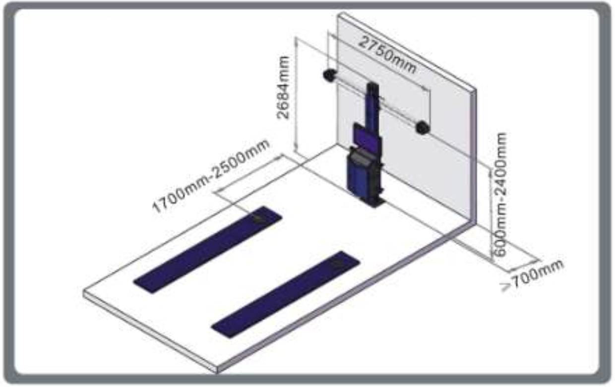 Thiết bị kiểm tra góc đặt bánh xe 3D Heshbon HA-6000