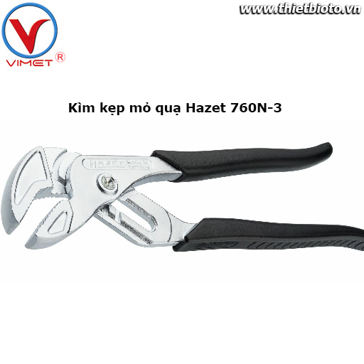 Kìm kẹp mỏ quạ Hazet 760N-3