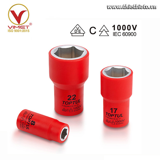 Tuýp lục giác cách điện 3/8