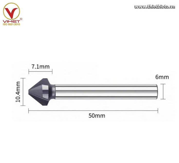 Dao vát mép ba lưỡi VIMET CFC10509